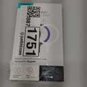 ESR for MagSafe Sticker, MagSafe Ring, 2 Pack Metal Ring for Phone case, Universal Wireless Charger Conversion Kit for iPhone 17/16/16e/15/14/13/12/11, Samsung Galaxy, Google Pixel 10, Black