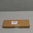 Hibbent Universal Metal Side Mount Toilet Handle Replacement Kit, Brass Toilet Flush Tank Lever with Stainless Steel Flapper Chains for Most Toilets, Matte Black Finish