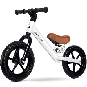 RIDYEE Toddler Balance Bike 2 Year Old, 12 Inch No Pedal Bike for Age 2-5 Years with Upgraded Reinforced Handlebar for Stable Riding, DIY Stickers, Toddler Bike Gift for 2-3