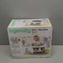 Ingenuity Baby Base 2-in-1 Booster Feeding and Floor Seat with Self-Storing Tray - Slate