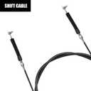 7081209 Heavy Duty Gear Shift Cable Replacement for Polaris Ranger 500 2X4 2005-2009, Ranger 500 4X4 2005-2007, Ranger 500 6X6 2005, Ranger 700 4X4 EFI 2007-2008 (200 cm / 78.74 inch)