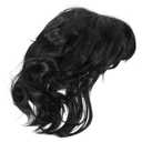 FRCOLOR Synthetic Black Wig Short for Women Cosplay Wig Women's Short Hair Extensions Natural Look Wig for Teen Girls