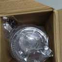 Iced Coffee Cups With Lids and Straws 2 Pcs, 16 OZ Unbreakable Glasses Drinking Set,Clear Plastic Cups Reusable Iced Coffee Tumbler with Lid and Straw, To Go Coffee Cups Dishwasher Safe