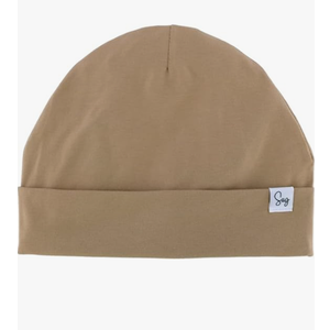 Jersey Beanie Hat for Newborn Baby Boys Girls Silky Satin Lined Hats Bonnet Toddler Infant Little Kids Beanies Caps(0-6M,006 Cott Khaki)