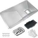 Universal Grease Tray with Catch Pan Replacement for Nexgrill 720-0830H 720-0888S 720-0888N, Adjustable Drip Pan for 3/4/5/6 Burner, BBQ Grill Pan for Charbroil, Dyna Glo, Expert, BHG,Expert Gas Grill