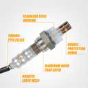 O2 Oxygen Sensor 234-4668, 234-4256 Upstream Downstream Sensor Compatible with 2008 2009 2010 2011 2012 2013 2014 Escalade Chevy Avalanche Silverado Suburban Tahoe GMC Yukon Sierra Set of 4