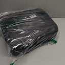 NAIMORUI RV Awning Shade Screen with Zipper, 9'X15'3" RV Awning Front Shade Screen, Black Mesh UV Blocker Sunshade Complete Kits for RV Camper Motorhome Trailer, Black