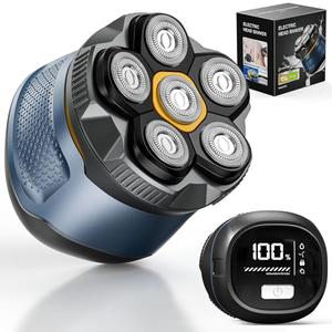 TLMUSE Head Shavers for Bald Men, 2026 Upgraded Magnetic Head Shaver, IPX7 Waterproof Wet/Dry Head Shavers for Men, 2-Speed Mens Head Shaver Bald, Model 372