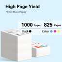932XL 933XL Ink Cartridges Combo Pack Replacement for HP 932XL/933 XL Ink Cartridge Compatible for HP OfficeJet 6100 6600 6700 7110 7510 7612 7610 Printers