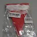 KatchOn, Pink and Red Pennant Banner - 60Feet, 12 Pcs, Pre-strung, Pennant Flag for Valentines Day Decorations, Anniversary, Baby Shower | Red and Pink Classroom Decor | Galentines Day Decorations