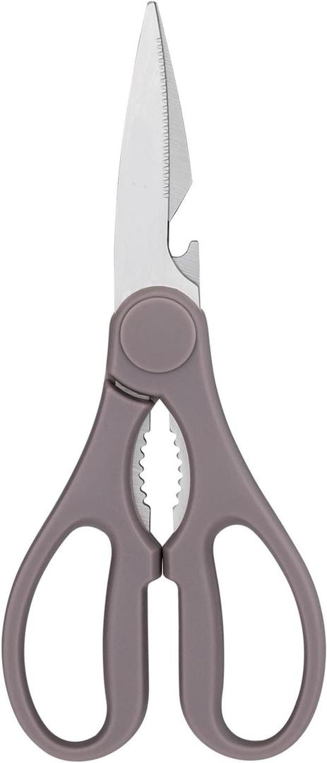 Cooking Shears All Purpose Kitchen Shears, Dishwasher Safe, Soft Grip Comfort Handle(Gray) Cooking Shears All Purpose Kitchen Shears, Dishwasher Safe, Soft Grip Comfort Handle(Gray)