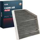 KAX Cabin Air Filter,CF11855 Replacement for Mercedes-Benz C300 2015-2023, GLC300, GLC43 AMG, GLE350, GLE450, GLE53 AMG, E300, E450, E350, w/Activated Carbon Air Filter, Replace# 2058350147
