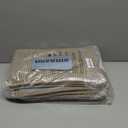 BEQHAUSE Dirt Trapper Door Mat 24" x 60", Non-Slip Washable Doormats Entrance Mat, Dirt Resistant and Absorbent Welcome Mat, Low Profile Floor Mats for Front Back Door and Entryway, Light Beige