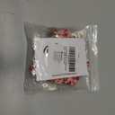 PTDECOR Thanksgiving Dog Collar with Bowtie Adjustable Pink Turkey Collars Thanksgiving Collars for Small Dogs Pets (Small) (Neck 10"-14", Width 0.6")