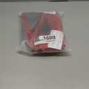 Dog Winter Coat Reflective Water-Resistant Jacket, Fleece Lined Windproof Puppy Coat with Back Zipper & D-Ring, Cold Weather Dog Coats for Small Medium Dogs (S, Red)