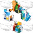 ClearSpace Clear Plastic Storage Bins Perfect Kitchen Organization and Storage or Pantry Storage Fridge Organizer, Pantry Organization and Clear Storage Bins, Cabinet Organizers
