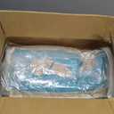 Chezmoi Collection Noriko Luxury 7-Piece Teal Cherry Blossoms Floral Embroidery Bedding Comforter Set, King