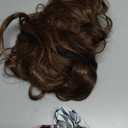SAPPHIREWIGS Long Headband Wigs for Women Synthetic Headband Wig Natural Brown Highlight Color Loose Body Wavy Glueless Wigs with Headband Attached 150% Density 26 Inch