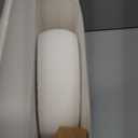 Back Lotion Applicator with 4 Replaceable Pads, Lotion Applicator for Back Self Elderly, Women, Sunscreen Applicator for Cream with 17" Curved Handle Easy to Target Back and Feet, White