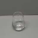 Unique Monogrammed Stemless Glasses - Personalized with Letter L Initial, 16 Oz Capacity, Handcrafted Crystal Stemless Glasses with Engraved Initials - Ideal Gifts for Women, Men