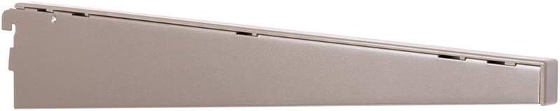 Knape & Vogt Closet Culture 16 Champagne Nickel Shelf Bracket