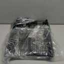 AOODA Long 2 Tier Shoe Rack for Closet Metal Wide Stackable Shoe Storage Organizer for Entryway, Bedroom, Floor, 18-Pairs Low Shoe Shelf, Black (11.4 x 42.7 x 18.7)