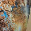 Yxbhhym-Landscape Tree Canvas Wall Art Fall Forest Sunset Wall Decor Poster Lake Water Pictures for bedroom wall dcor Natural Scenery Paintings Artwork Large Living Room Decor Home Office Decoration, 60"L x 30"W