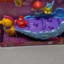 Fisher-Price Little People Toddler Toy Disney Princess Ariel's Light-Up Sea Carriage Musical Vehicle for Pretend Play Ages 18+ Months