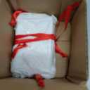 4PCS Glass Picture Frame Ornament, 2x3 Inch Brass Hanging Photo Frame Mini Vintage Double Glass Frame for Christmas Tree Home Wall(Gold)