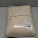 StangH Beige Velvet Curtains 96 inches Long - Luxury Room Darkening Privacy Protect Window Treatment Heavy Thick Sliding Door Drapes for Living Room/Bedroom, W52 x L96, 2 Panels