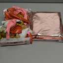 Amandir Sweet 16 Party Decorations, 16th Birthday Decorations for Girls Rose Gold Pink Foil Number Balloons Table Cloth Crown Sash Fringe Curtains Happy Birthday Banner Butterfly Party Supplies