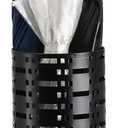 Jucoan Metal Round Umbrella Stand Rack, 16.5 x 6 Inch Free Standing Umbrella Holder for Canes Walking Sticks for Entryway, Home, Office Decor