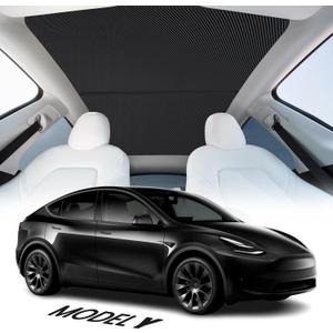 Econour Tesla Model Y Roof Sunshade, Panoramic Roof Window Insulation UV Rays Protection Sun Shade for 2020 2021 2022 2023 Tesla Model Y Accessories Econour Tesla Model Y Roof Sunshade, Panoramic Roof Window Insulation UV Rays Protection Sun Shade for 2020 2021 2022 2023 Tesla Model Y Accessories
