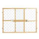 Toddleroo by North States - Quick-Fit Oval Mesh Wooden Baby Gate: Pressure Mounted Baby Gate for Doorways - Adjustable 26.5 to 42 Inches Wide - 23 Inches Tall