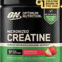Optimum Nutrition Creatine Monohydrate Powder, Strawberry, 60 Servings (EXP 07/02/28)