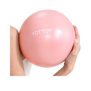 YOTTOY Pilates Ball, 10-inch Exercise Ball with Anti-Burst Technology for Stability, Stability Ball for Yoga, Pilates, Physical Therapy, Home Gym and Office Fitness Equipment