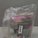 Medibot Medical Grade Fracture Boot - Adjustable Walking Cast for Foot & Ankle Injuries Secure Support for Broken Foot or Severe Sprain,Women's Small,Grey & Light Pink,Fits Women's Shoe, Size 4-6.5''