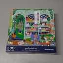 Good Puzzle Co Bookshop Cats – 500 Piece Jigsaw Puzzle Featuring Beautiful Artwork of A Cozy Bookshop Storefront with Cats