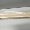 DEZ FURNISHINGS Cordless 1" Light Filtering Pleated Shade, Fabric, 30"W x 64"H, Ecru