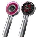 Breo Scalp3 Shiatsu Massaging Brush - IPX7 Waterproof Cordless Electric Massage Brush for Deep Scalp and Hair Massage, Portable Head Massager for Muscle Relaxation (Sliver)