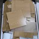 Arulvmrn Vanity Desk with 35.12" HD Lighted Mirror, 46.85" Big Modern Vanity Desk with Mirror and Lights, Makeup Vanity with 7 Drawers and Storage Shelves and Charging Station, Oak (Natural)