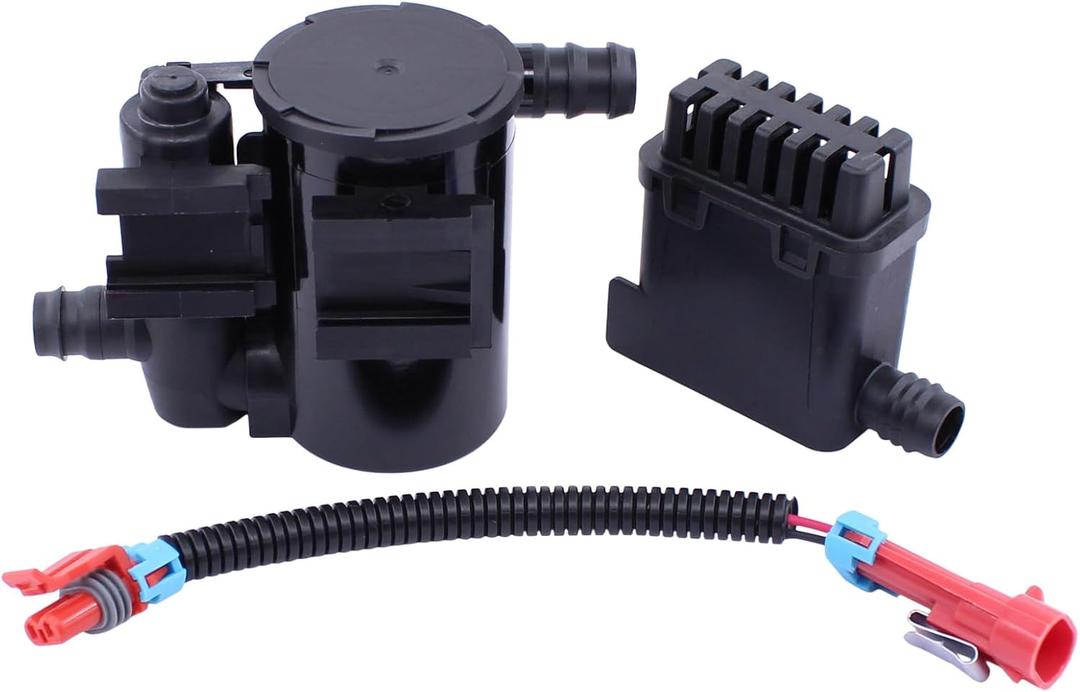 MOTOKU EVAP Vapor Canister Vent Solenoid Valve Harness Kit for Chevrolet Silverado GMC Sierra 1500 2500 Evaporative Emissions Purge Valve