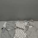 Comfy Cubs Swaddle Blanket Baby Girl Boy Easy Adjustable 3 Pack 
Grey