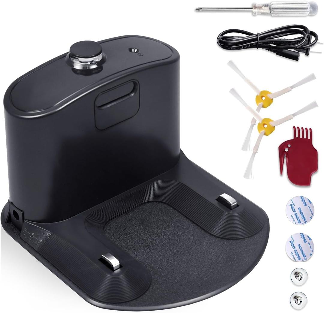 Roomba Charger Base, Dentsing roomba Charger, Roomba Charging Dock, Compatible with Roomba Docking Station Roomba e5 e6 i1 i3 i4 i6 i7 i8 500 600 700 800 900 Series Robots 17064 17170 4452369 ADF-N1