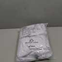 Peomeise Stretch Spandex Folding Chair Cover for Wedding Party Dining Banquet Event (White,12pcs)