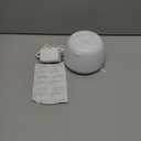 Ultrasonic Retainer Cleaner Machine 48kHz Denture and Aligner Cleaning Pod for Mouth Guards Night Guards Dental Trays Braces Toothbrushes Jewelry with 200ML Capacity (White)