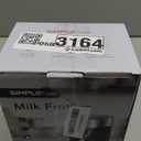 SIMPLETASTE Milk Frother, 4-in-1 Electric Milk Steamer, Automatic Warm and Cold Foam Maker and Milk Warmer for Latte, Cappuccinos, Macchiato (Blue)