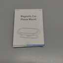 2-Pack Magnetic Phone Holder for Car DashStrong Magnet Magnetic Car Phone Holder Mount 4 Plate Phone Holders for Your Car Phone Mount for Car Dashboard Cell Phone Car Mount for iPhone Samsung (Black)