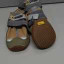 Hcpet Dog Shoes for Large Dogs, Waterproof Dog Booties for Small Medium Dogs, Anti-Slip Dog Boots & Paw Protectors for Hot Pavement Winter Snow Hiking with Reflective Straps Khaki Size 7 (#7 (Width 2.55 Inch) for 63-78 Lbs)