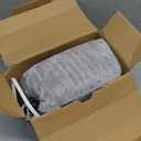 Massaging Weighted Heating Pad for Back Pain Relief,Heating Pads for Neck, Shoulder,Cramp,Portable Heated Pad with 3 Heat Settings & 6 Massage,18 Relaxing Combinations,Auto Off,20"*24",Light Grey